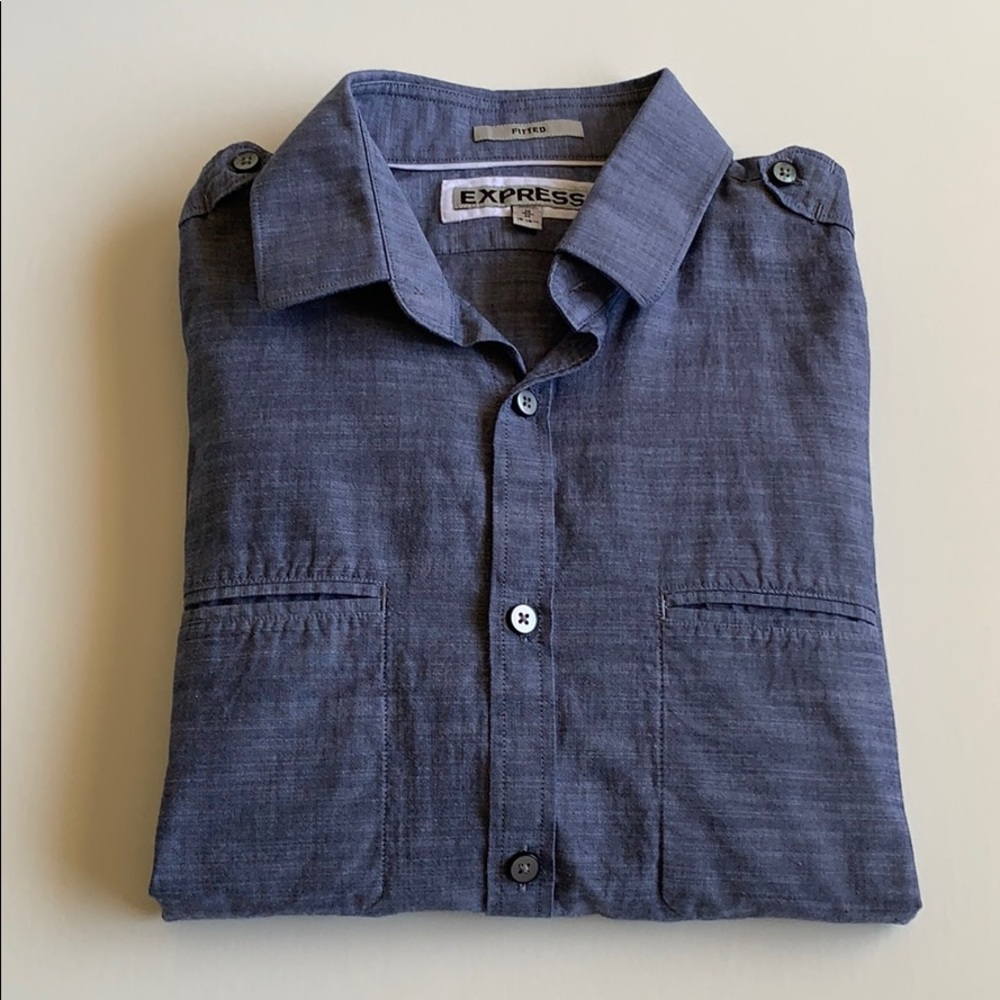 👔 EXPRESS “Fitted” Button Down Shirt